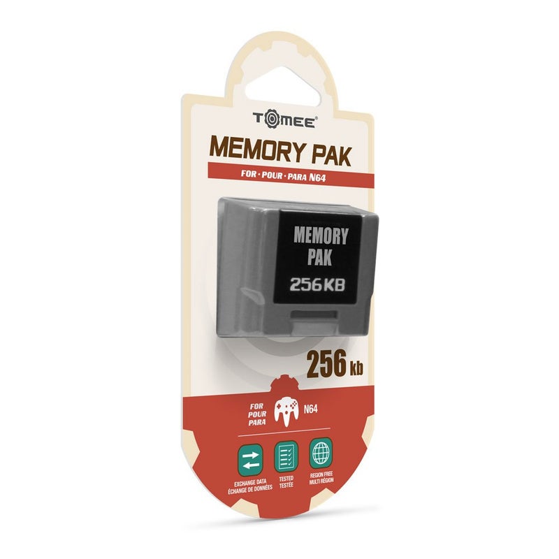 Tomee 256KB Memory Pak for Nintendo 64 â€“ N64 Memory Card, Controller Pak, Retro Gaming Accessory for Game Saves and Storage - Image 2